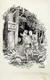 Sheppard: Two schoolboys in a wood