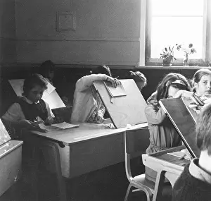Coughton: SCHOOLGIRLS IN CLASS