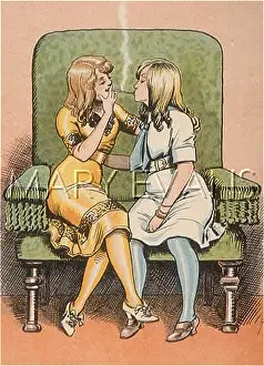 SCHOOLGIRLS SMOKING