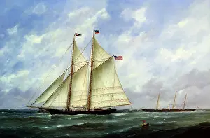Schooner: The Schooner Yacht Actaea