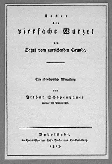 Schopenhauer: Schopenhauer, Arthur, 22.2.1788 - 21.9.1860