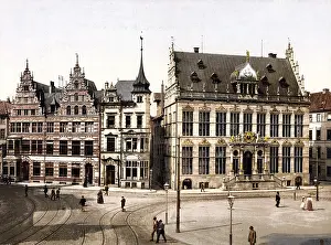 Courthouse: Schuetting building, Bremen, Germany