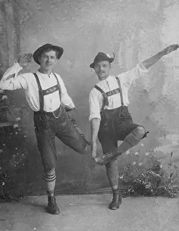 Lederhosen: Schuhplattler, 1903