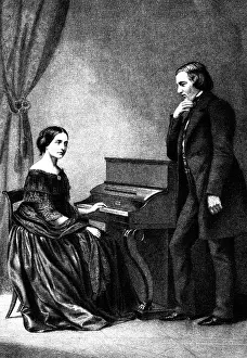 Klara: Schumann, Robert, 8.6.1810 - 29.7.1856, German