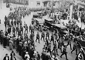 Passerby: Schutzpolizei on May 1, 1933 in Berlin