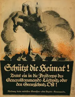 Encourages: Schutzt die Heimat!