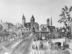 Recorded: Schwabinger Tor in Munich, Germany, 18th century