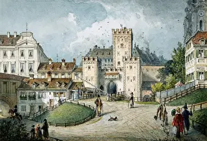 Odeonsplatz: Schwabinger Tower, Munich