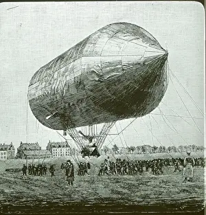 Aluminium: Schwarz's aluminium balloon