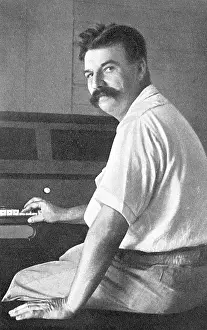 Schweitzer: Schweitzer at organ