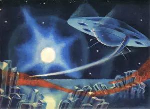 Upward: Sci Fi - Flying Saucer