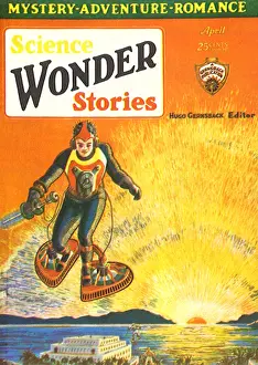 Flagg: Sci Fi - Man Walking On Air