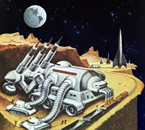 Metallic: Sci Fi - Mining Machine