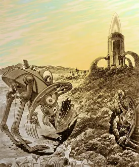 Robots: Sci Fi - Mining Machine