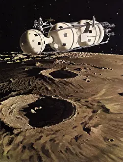 Orbits: Sci Fi - Satellite Orbits Planet