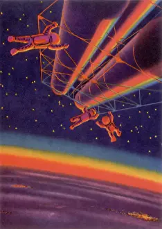 Spacesuits: Sci Fi - Spacecraft and Astronauts in Space