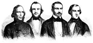 Barth: science, African studies, explorer, from left: