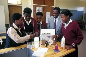 Learners: Science class at school