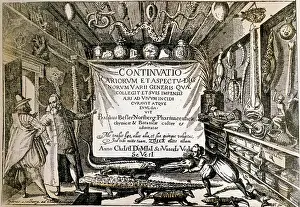 Closet: science, museums, closet of naturalia of the