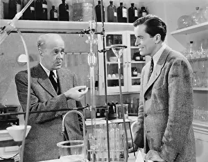 Labs: Scientist discussing the secret ingredient in the laboratory