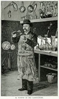 Turpin: Scientist at work in laboratory(Eugene Turpin)