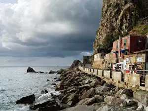 Strait: Scilla, Calabria, Italy