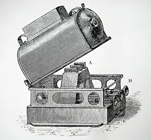 Source: Sciopticon lamp for use as the light source in