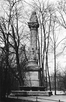 Schwabing: The Sckell Monument in Munich