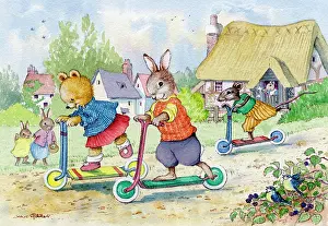 Scooters: The Scooter Race