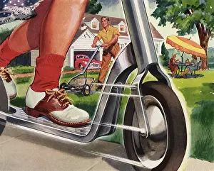 Clad: Scooter Racing By
