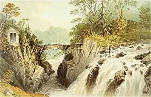 Dunkeld: SCOTLAND/BRUAR FALLS