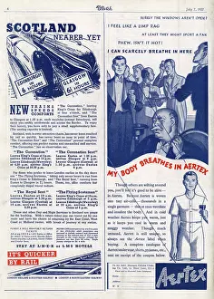 Nearer: Scotland nearer yet by rail, 1937