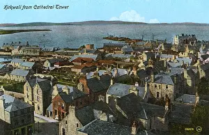 Orkney: Scotland - Orkney - Kirkwall - View from Cathedral Tower
