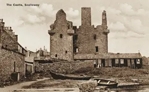 Shetlands: Scotland, Shetland Isles - Castle at Scalloway