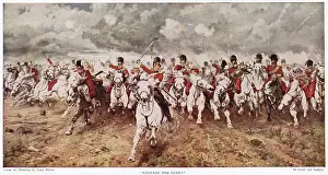 Greys: Scots Greys charge at the Battle of Waterloo