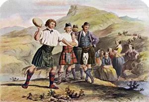 Kilted: SCOTS STONE THROWING