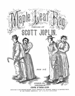 Muscians: Scott Joplin, Maple Leaf Rag, 1899