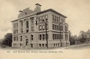 Wesleyan: Scott Memorial Hall, Wesleyan University, Connecticut, USA