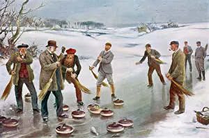 Exciting: Scottish Curling 1912