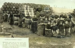 Fishwives: Scottish fish girls