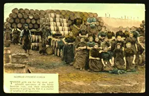 Fishwives: Scottish fish girls