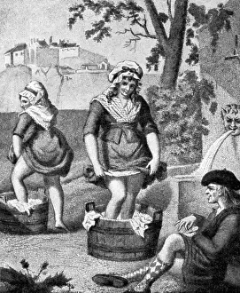 Tread: Scottish laundresses