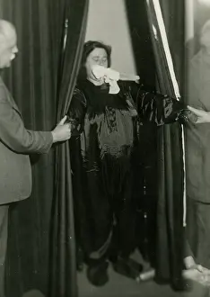 Unexplained: Scottish medium Helen Duncan starting to emit ?ectoplasm?