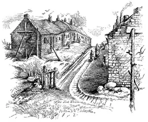 Props: SCOTTISH MINERS COTTAGES