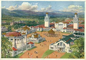 Pavilions: Scottish National Exhibition, Edinburgh, 1908
