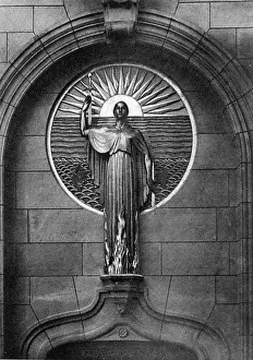Reveille: Scottish National War Memorial, Edinburgh - Reveille Statue