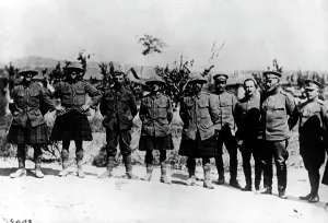 Bulgarians: Scottish prisoners of war in Macedonia, 1917