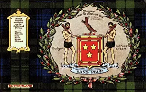 Sans: Scottish tartan -- Sutherland Clan