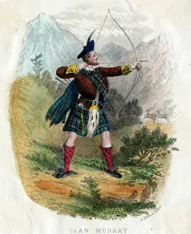 Kilt: Scottish Types - Archery, Clan Murray
