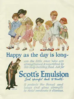 Strengthening: Scott's Emulsion advertisement